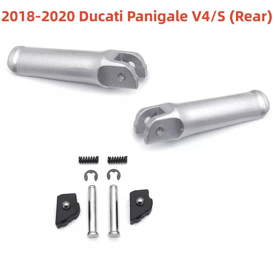 Motorcycle Rear FootPeg Bracket for Ducati Passenger Panigale V4/S 2018-2020 1098/S 1198/S 848 EVO/Corse