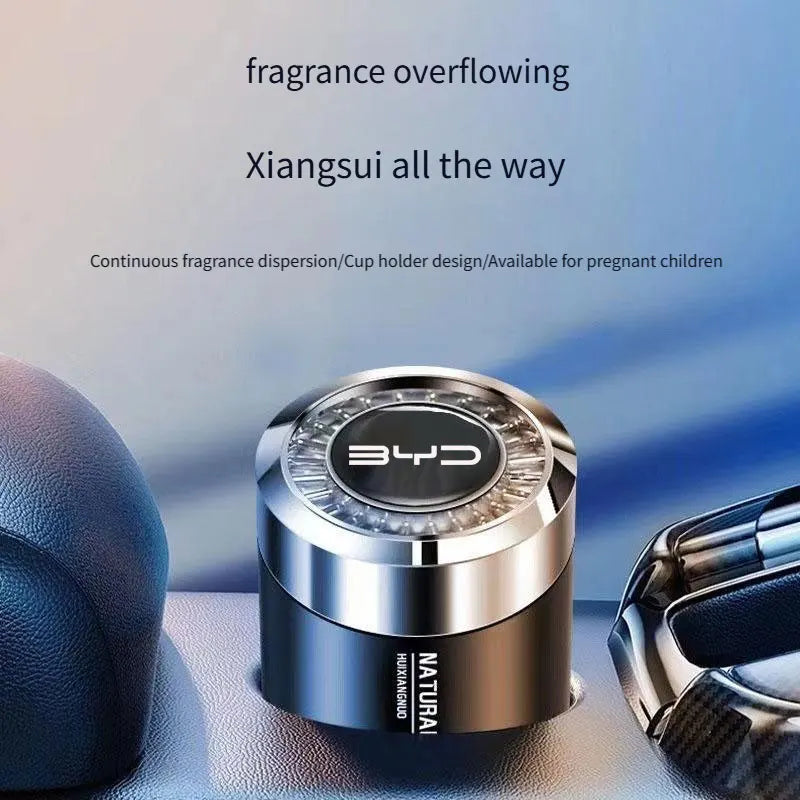 BYD car air freshener car cup holder aromatherapy solid balm long-lasting car perfume car interior