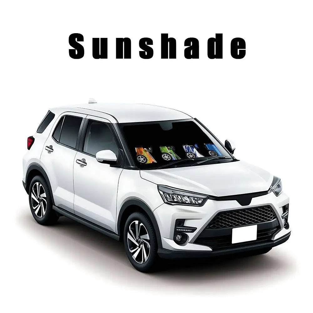 Cool The F-fast And The F-furious Stylish And Trendy Windshield Sunshade, Car Windshield Cover, Car Sunshade Curtain