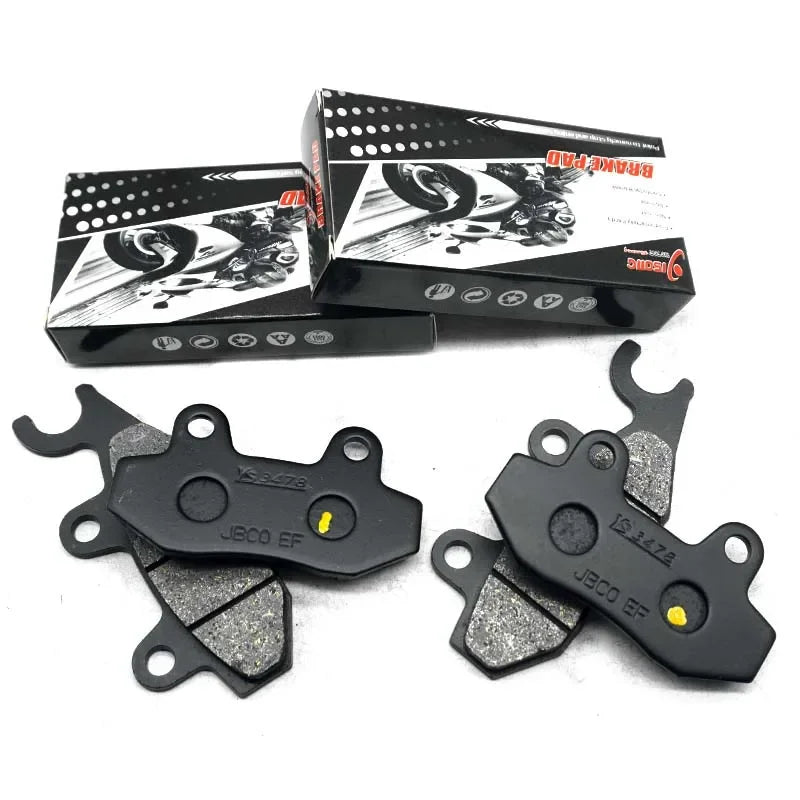 For KAWASAKI Z125 Ninja 125 2019 2020 2021 2022 BR250 Z250 SL ABS 2014 2015 2016 2017 Motorcycle Front Rear Brake Disc Pads Kit