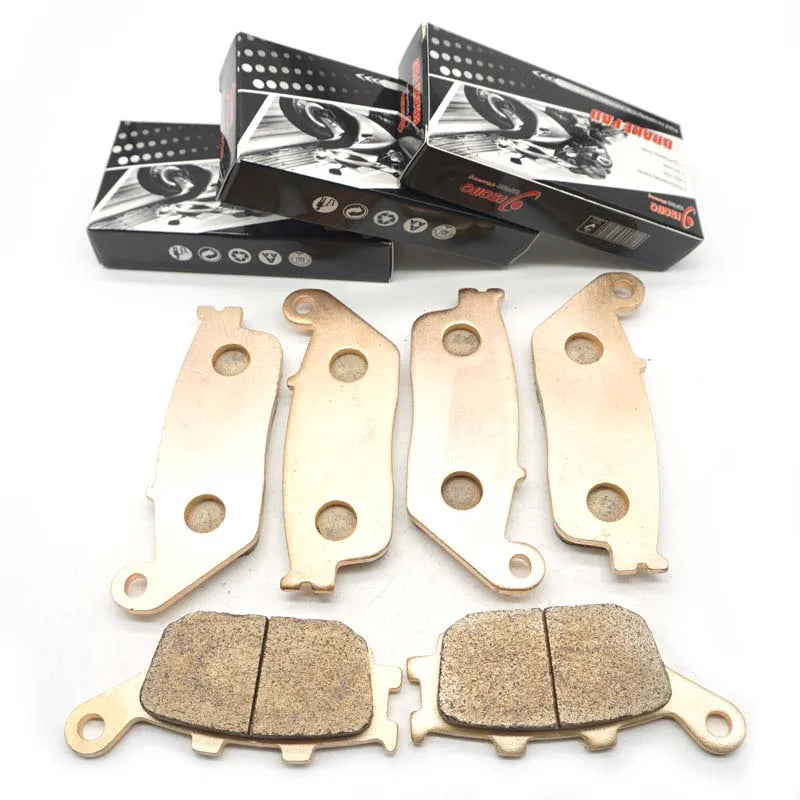 بطانات فرامل أمامية وخلفية متكلسة للدراجات النارية لـ KAWASAKI EX650 Ninja 650 2017-2023 ZR750 2007-2010 Z750 ABS 2007-2009