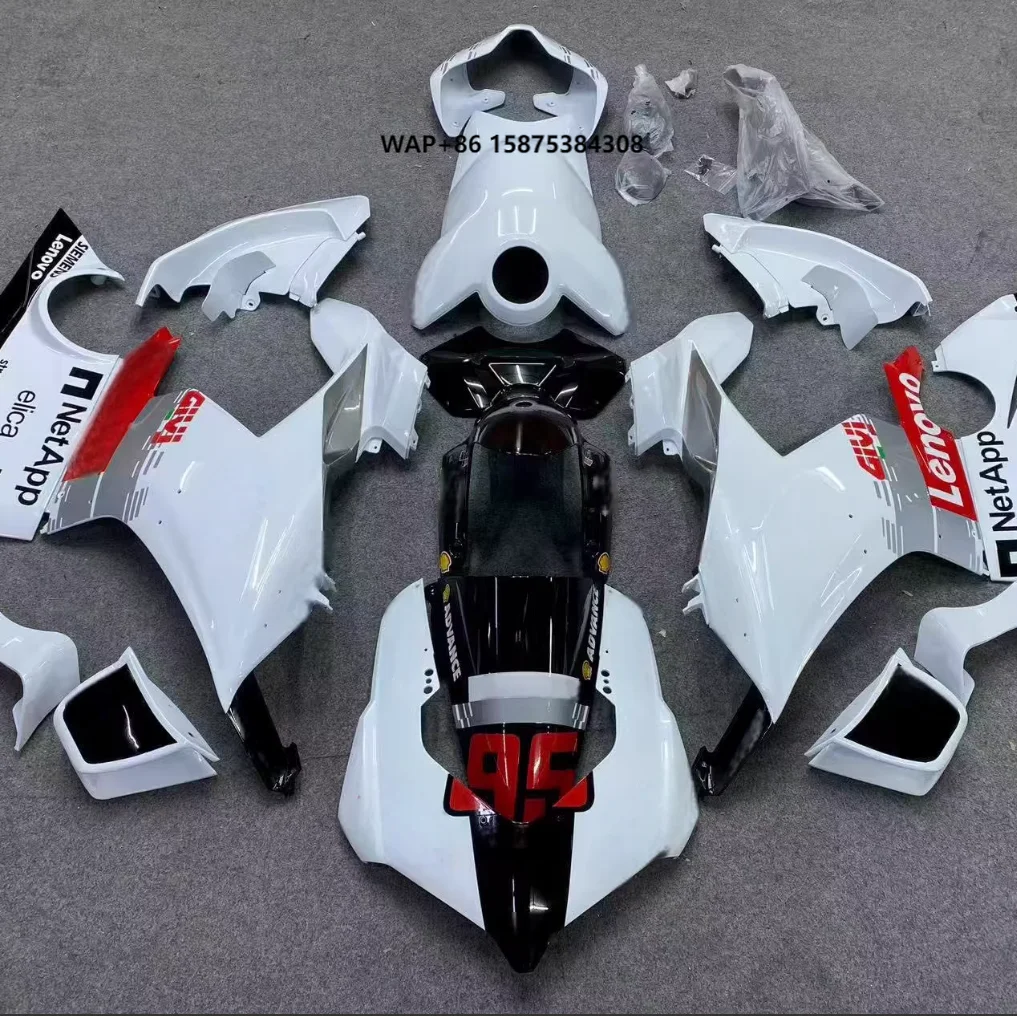 Motorcycle Fairing Kit for Ducati Panigale V4  2019 ABS Customized Motorcycle  Fairings  Kit