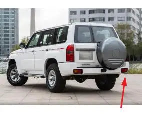 1 Piece Rear Bumper Lamp for Nissan Patrol Y61 Stop Warning Lights for Y61 Signal Lamp