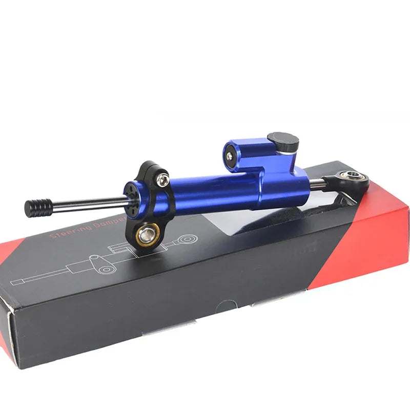 CNC Steering Damper Stabilizer and Titanium Bracket Mounting For Kawasaki Ninja 300 NINJA300 EX300 2013-2017 2014 2015