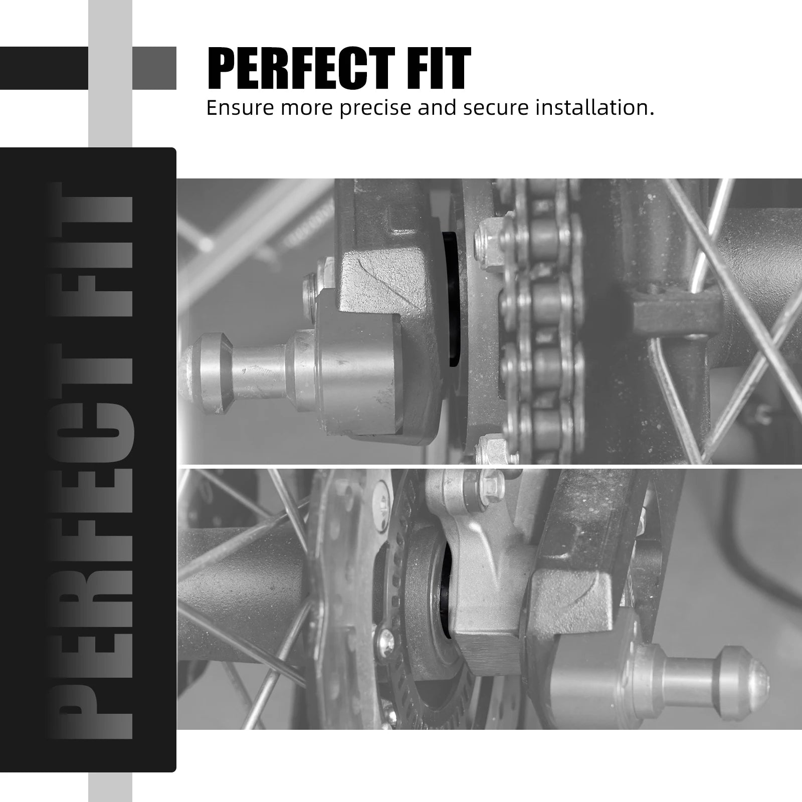 For 2019-2024 Yamaha Tenere 700 Motorcycle Front/Rear Wheel Spacers Kit for Yamaha Tenere 700 Rally Edition Tenere700  2020-2024