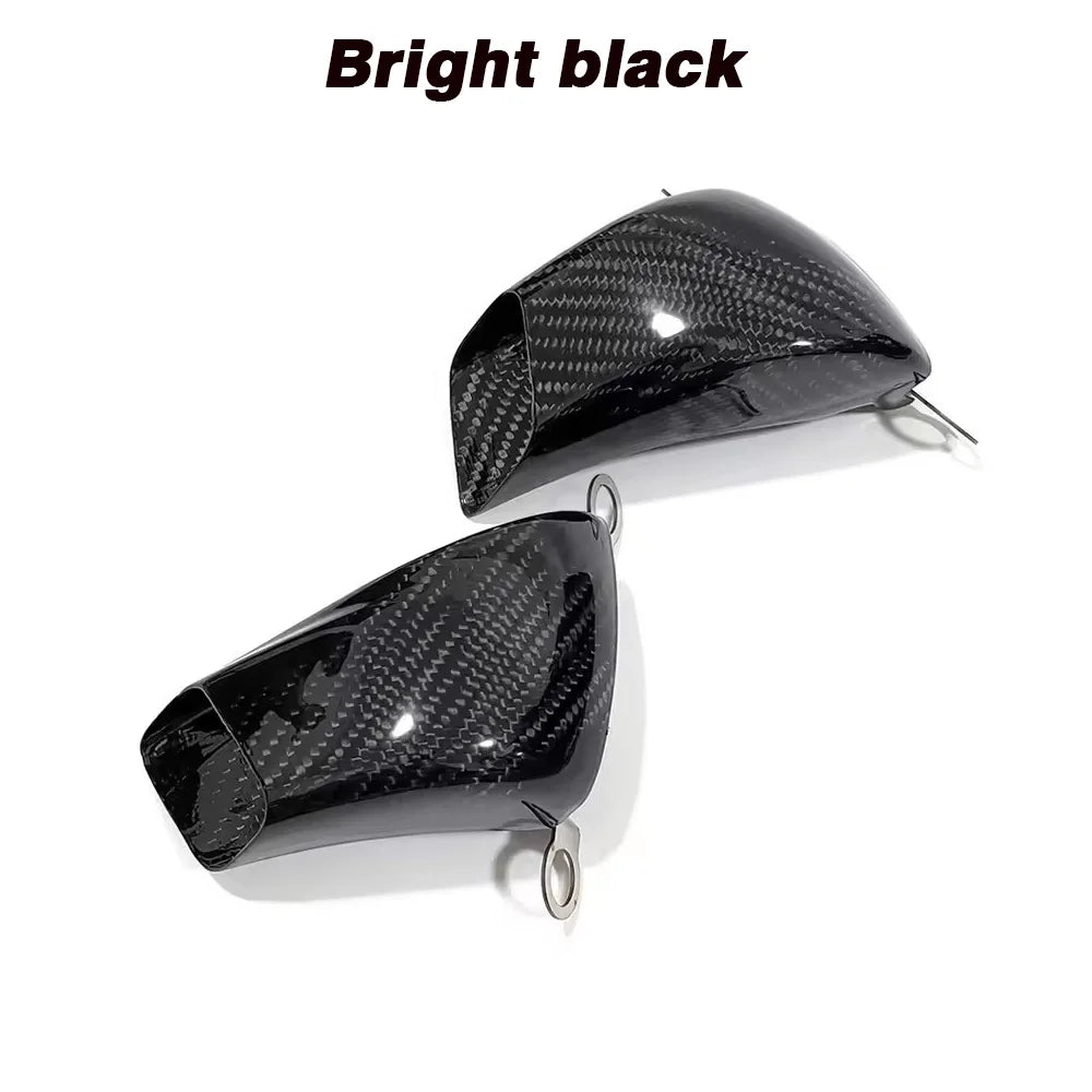 Motorcycle Carbon Fiber Front Brake Air Duct Caliper Radiator Cover For Ducati PANIGALE V4 S/R Streetfighter V4 V4S