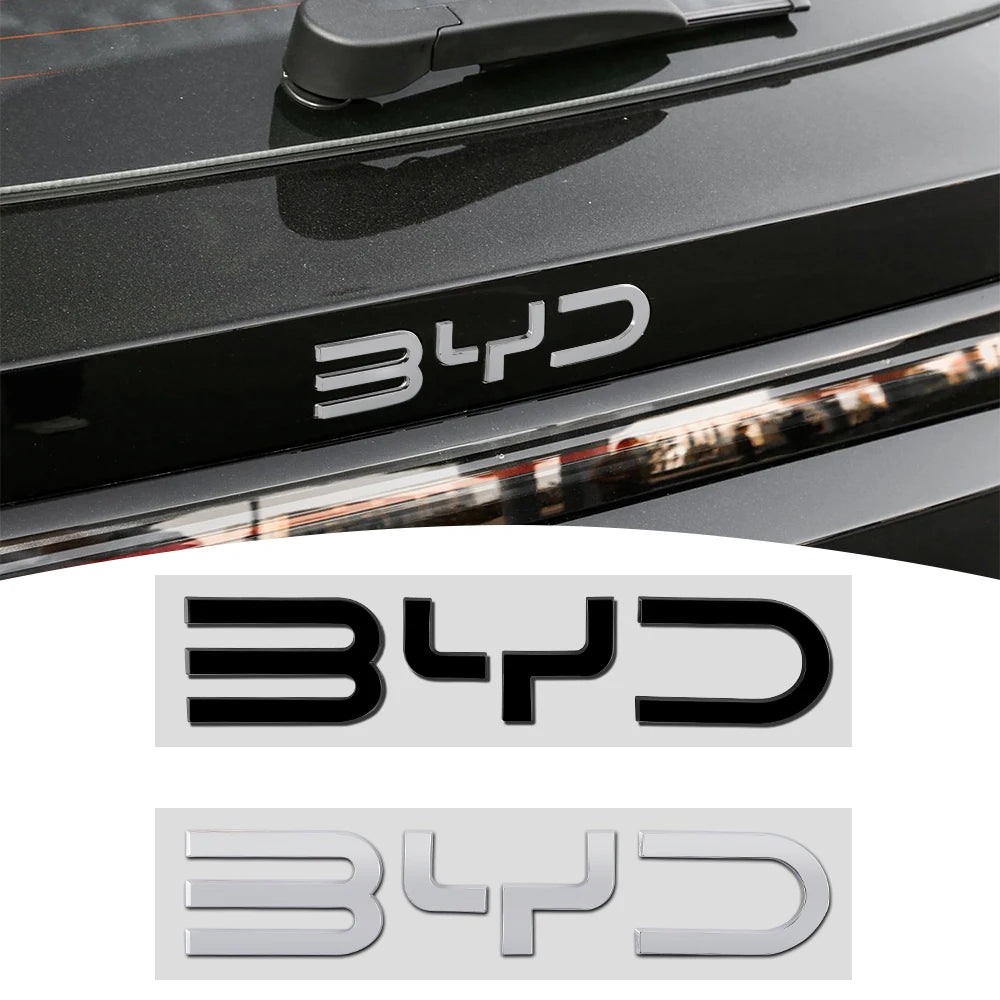 Car Styling Front Hood Bonnet Rear Trunk Cover Sticker Decor For BYD Atto 3 Yuan Plus Song Plus Seal Seagull Dolphin Sealion