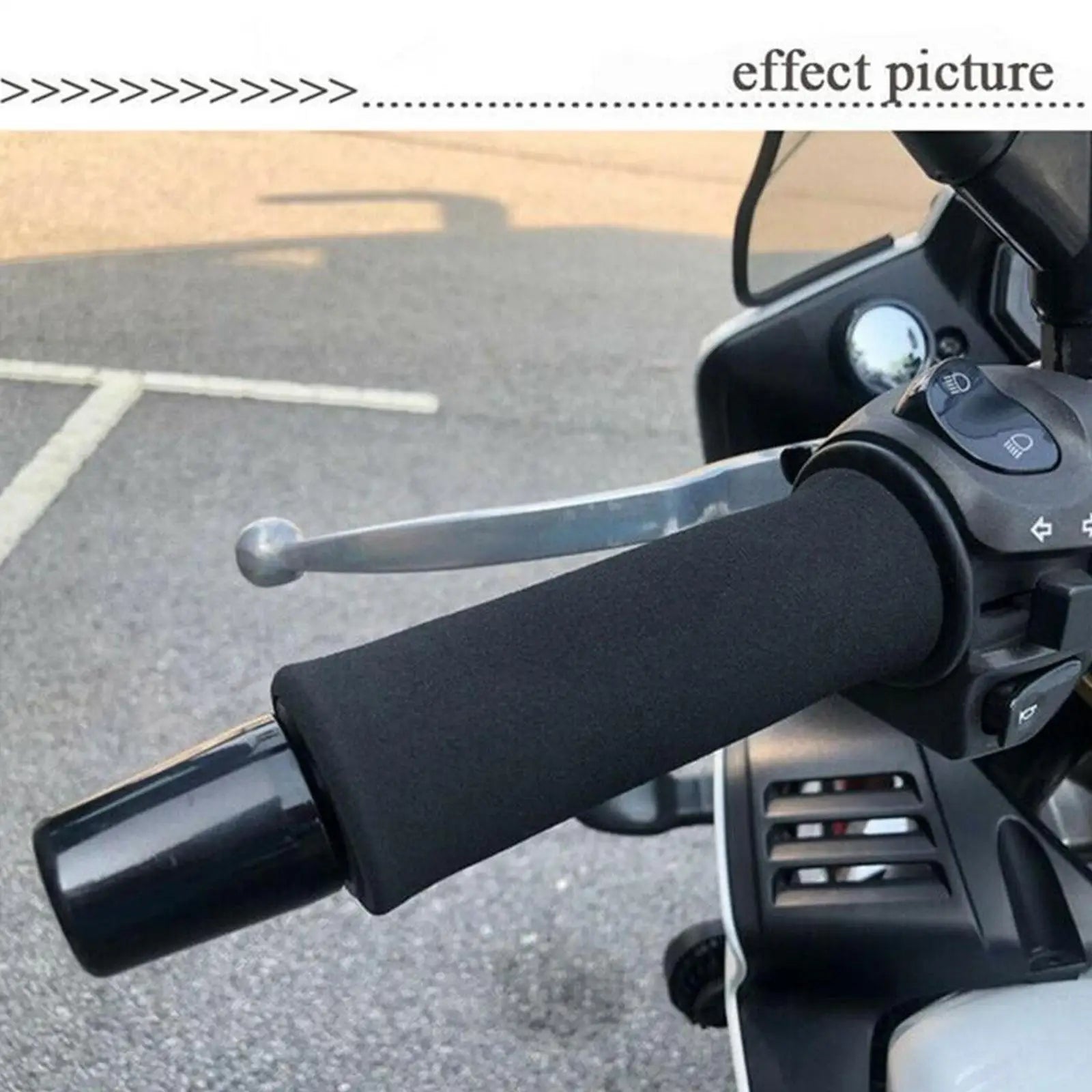 Foam Motorcycle Handle Grip Cover For BMW R1200GS R1250GS GS R 1200 1250 GS Adventure F650GS Slip On Anti-Slip Handlebar Cover