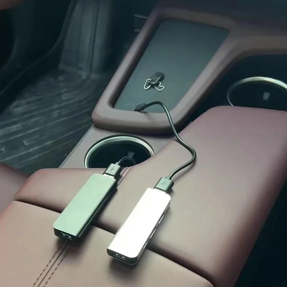For BAIC Jishi Polestone 01 Rox 01 2023 2024 2025 Car USB Extender Type-C Conversion Head Interface Modification Accessories
