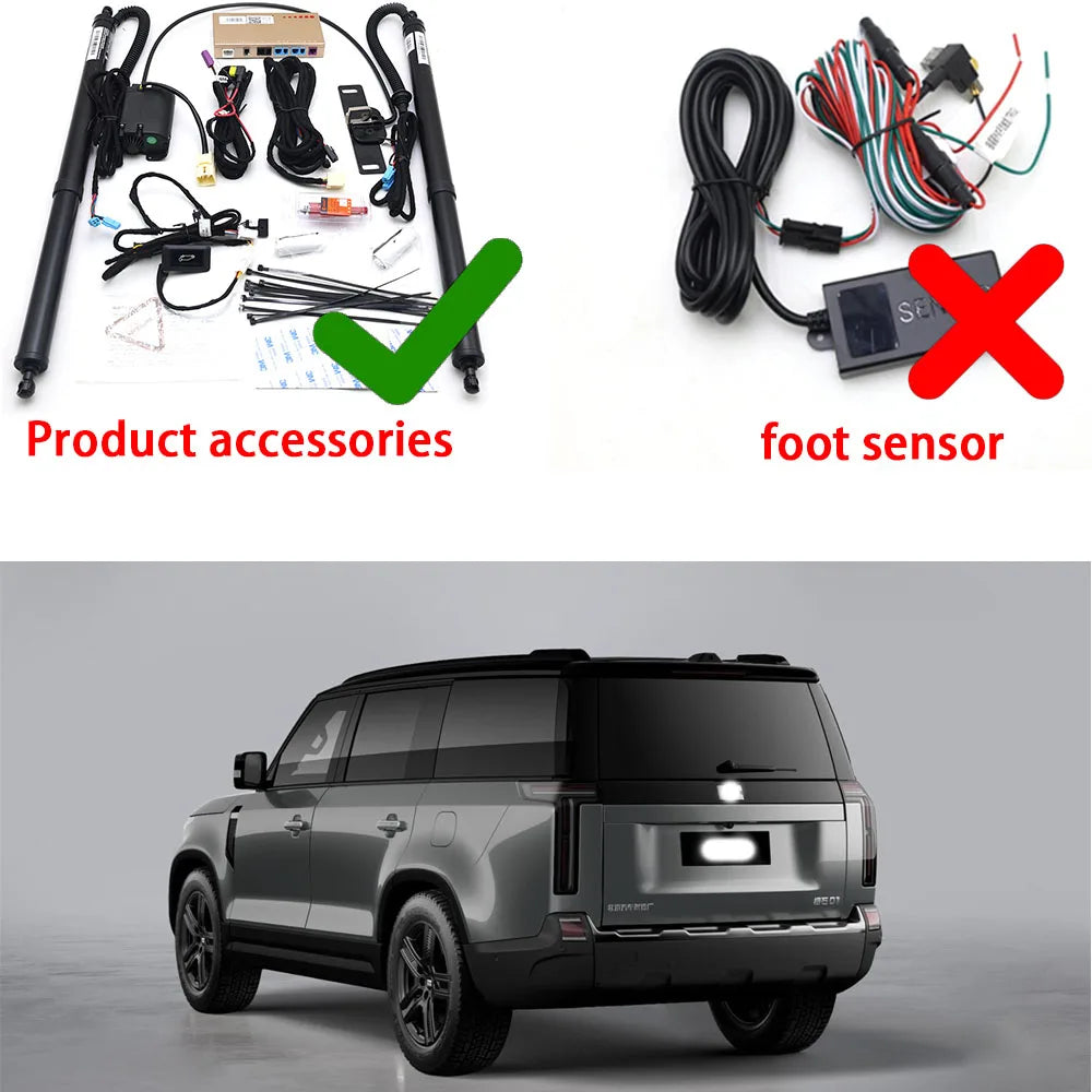 for Rox Polestones 01 2023 2024 2025 2026 Automatic Electric Power Liftgate Powered Tailgate Strut Tail Gate Lift System