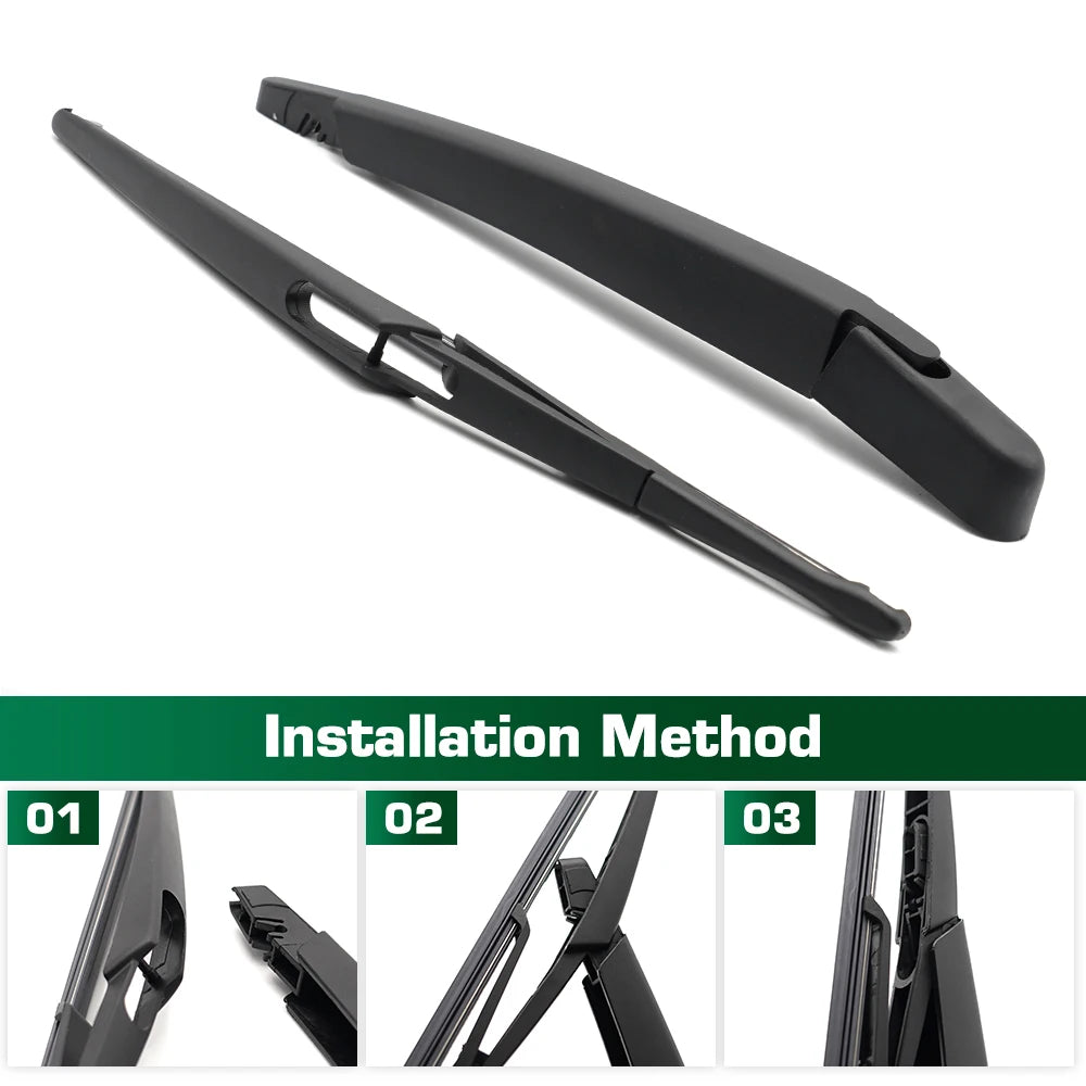For Nissan X-trail Rogue T32 2014 - 2020 Wiper Rear Wiper Blade & Arm Set Kit  Windshield Windscreen Window Brush