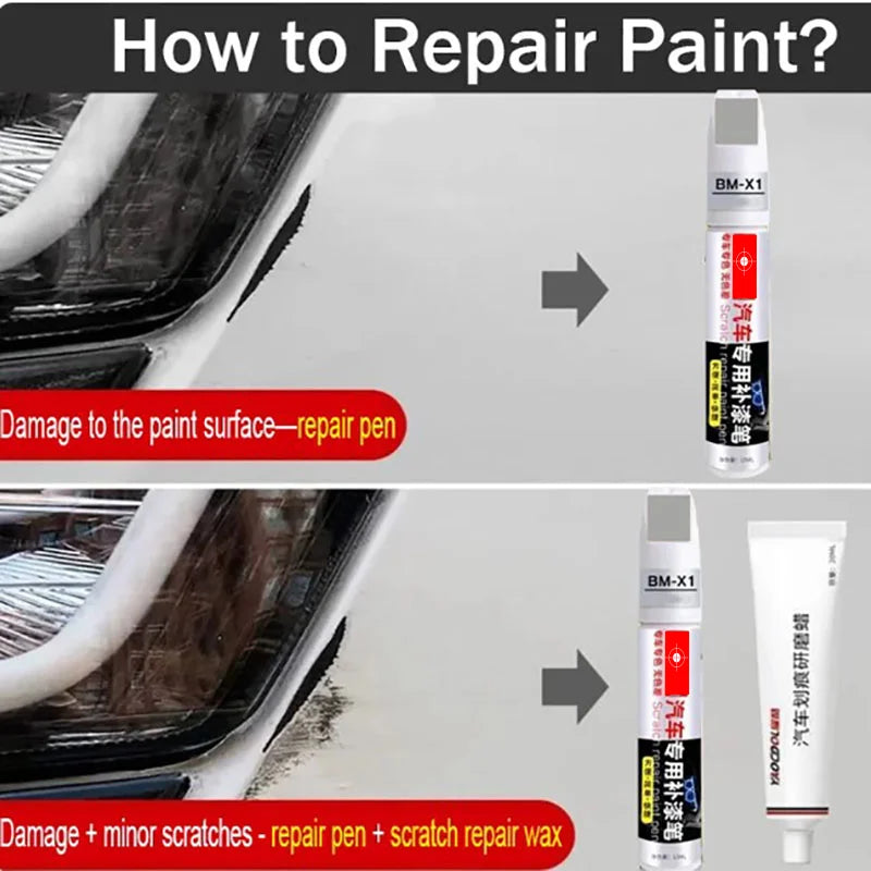 Car Paint Scratch Repair Pen for Toyota Corolla Touch Up Pan Car Paint Care Accessories
