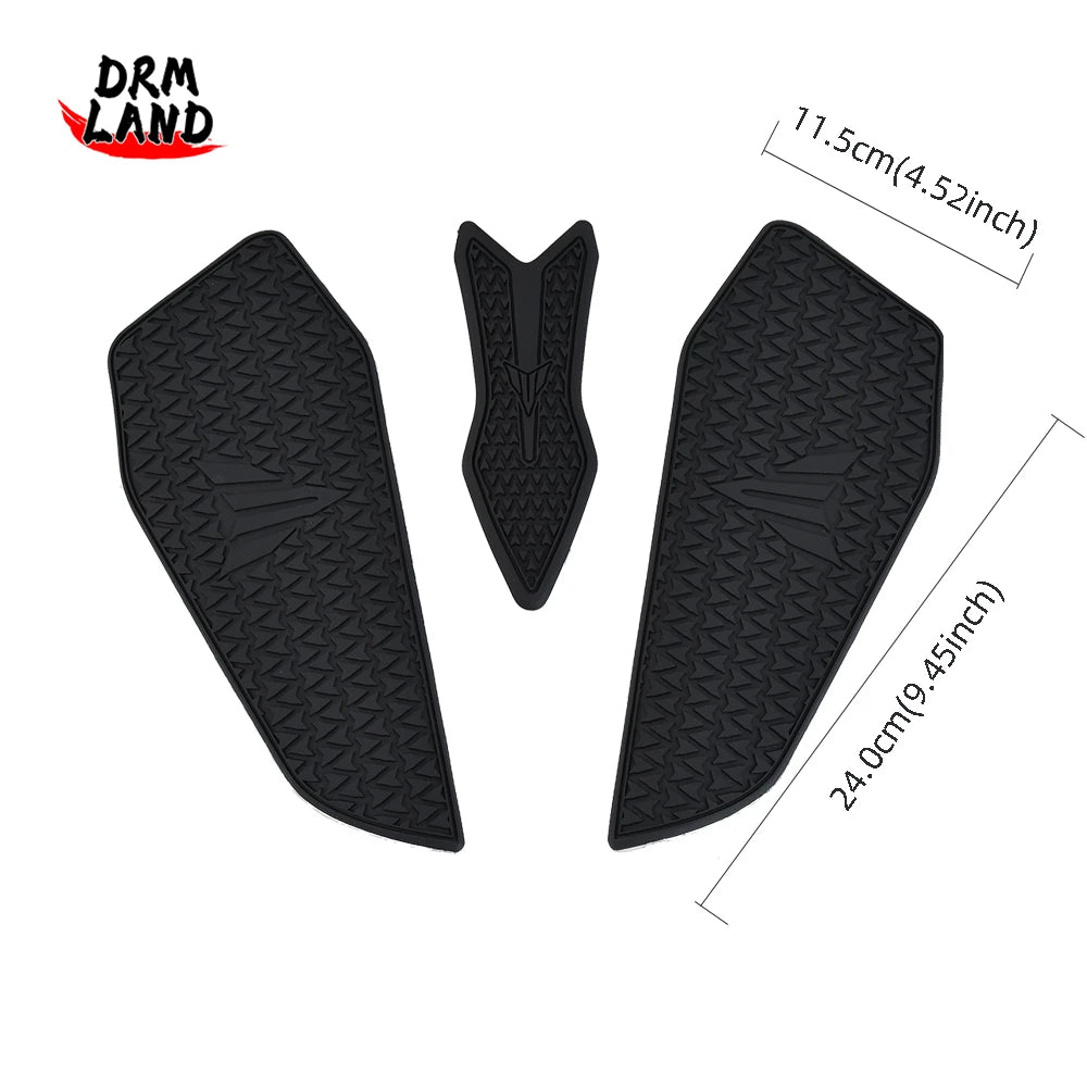 MT07 Accessory Protection Motorcycle Accessories Side Fuel Tank Pad Protector Sticker Decal Gas Knee Grip For Yamaha MT 07 2025