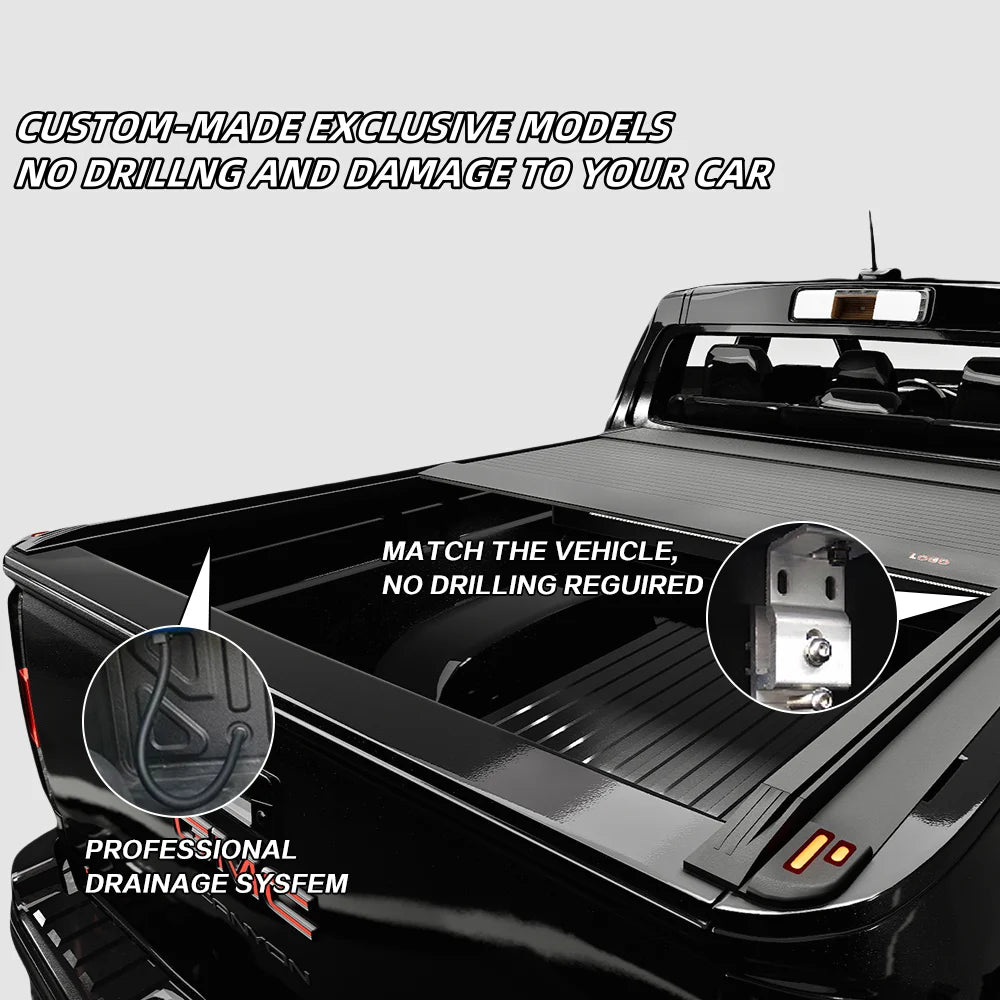 2025 for Byd Shark Premium Pick Up Truck Electric Power Retractable Roller Lid Shutter Tonneau Cover Byd Shark 6 Bed Cover