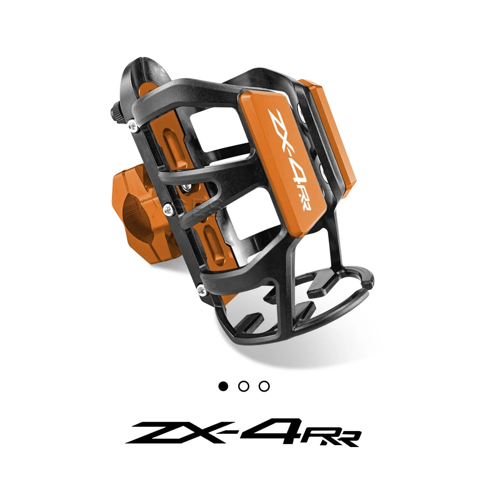 قاعدة زجاجة مياه للمشروبات للدراجات النارية كاواساكي نينجا ZX-6R ZX6R ZX-4RR ZX4RR ZX-4R ZX4R، حامل أكواب مياه للمشروبات