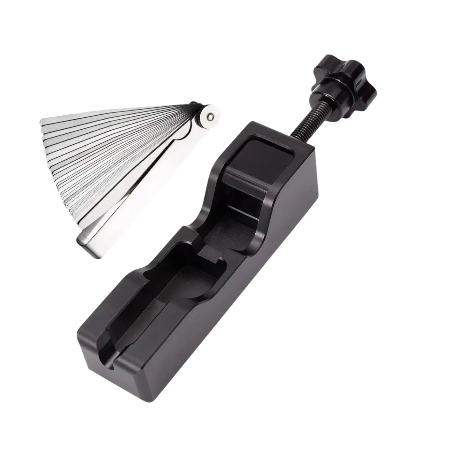 Universal Aluminum Alloy Spark Plug Gapping Adjustment Tool Easy Use Parts for Automotive Repair Work