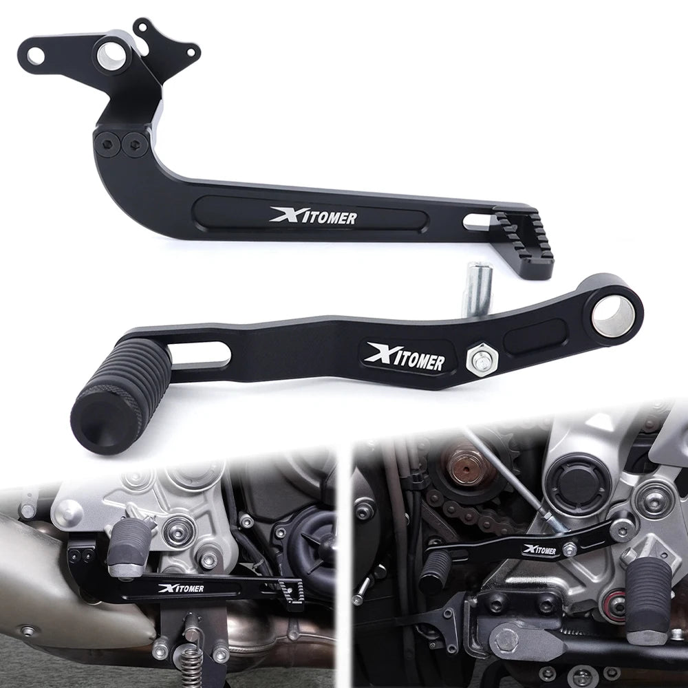 Motorcycle Gear Shifter Shift Lever Kick Start Lever Foot Brake Pedal MT-07 FZ-07 MT-07 Tracer Tracer 700/GT XSR 700 For YAMAHA