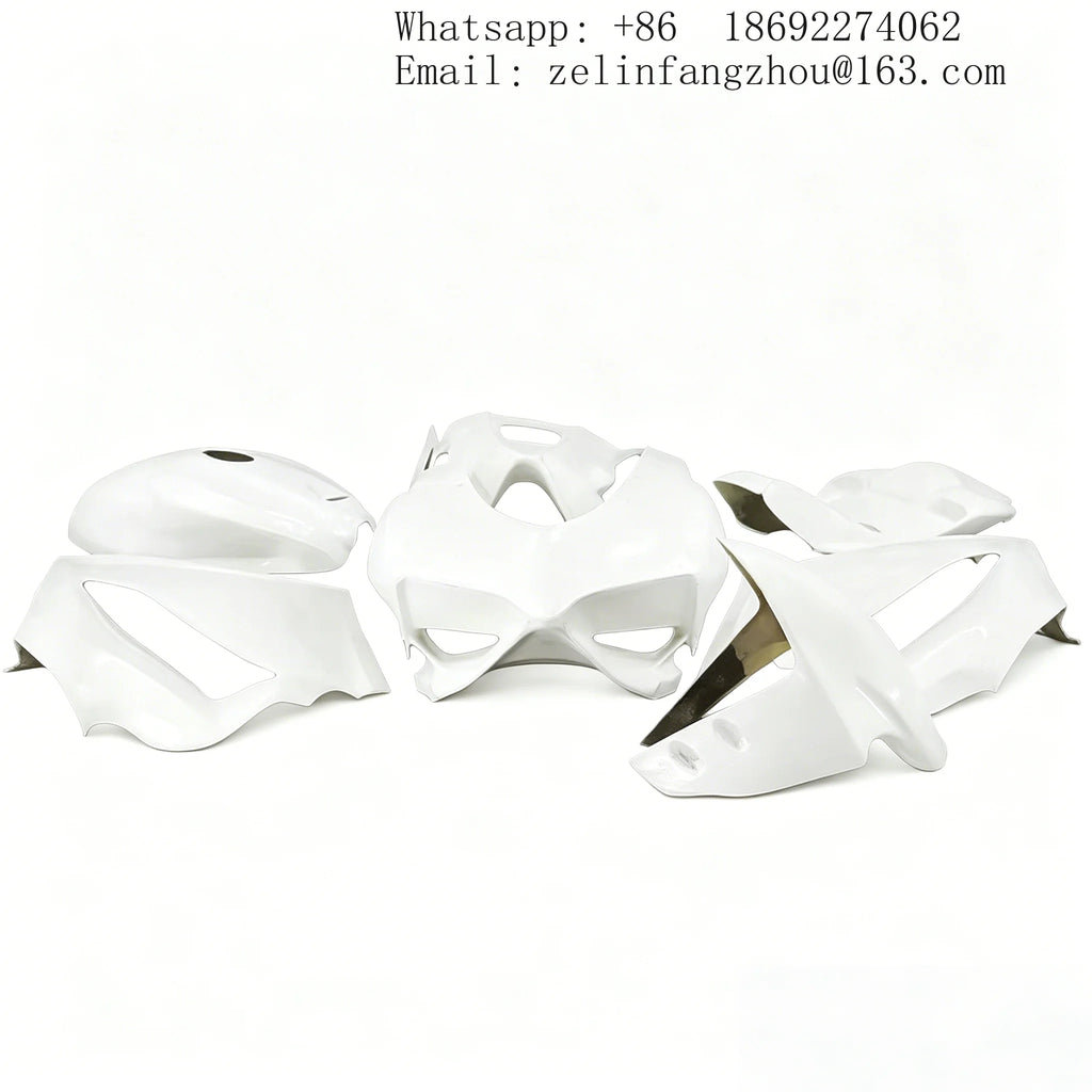 For Ducati Panigale 1199 2012-2014 Fiberglass Full Racing Fairing Kit Unpainted Motorcycle Bodywork