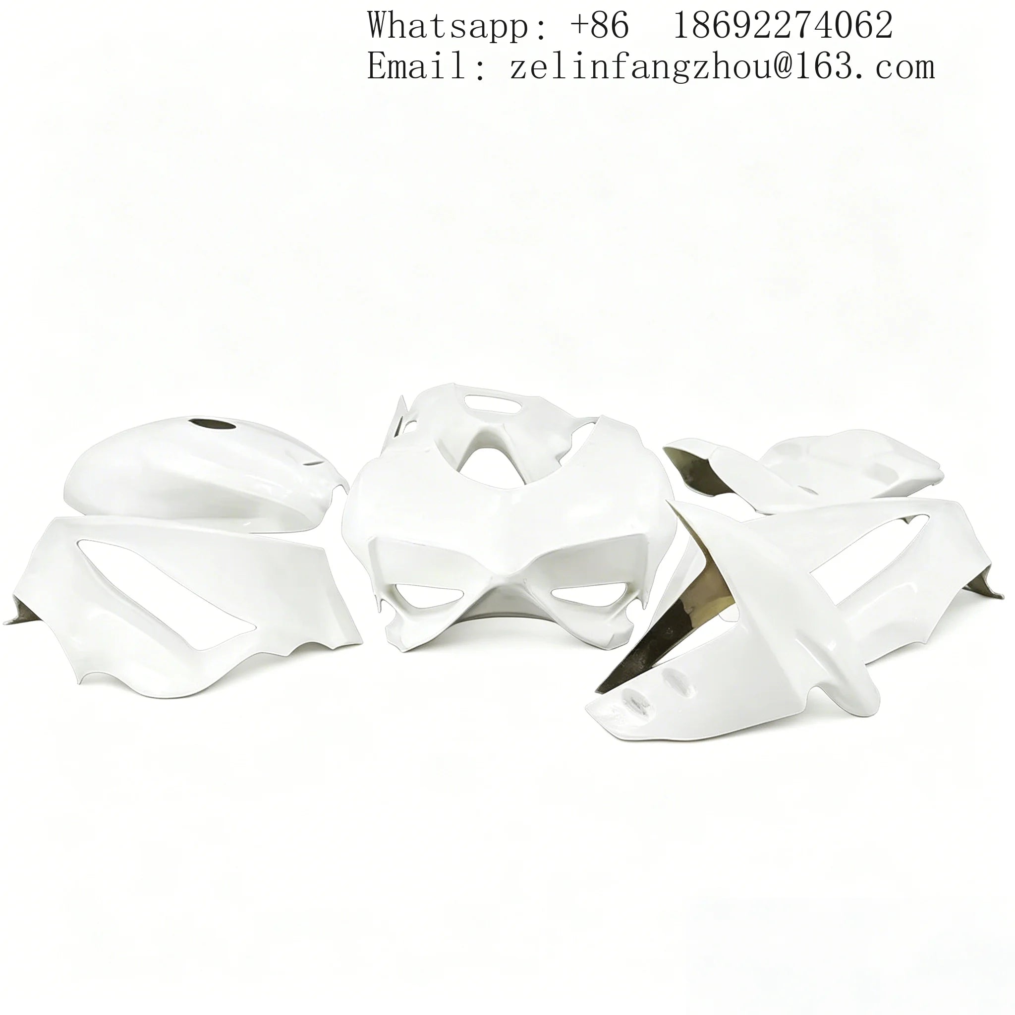 For Ducati Panigale 1199 2012-2014 Fiberglass Full Racing Fairing Kit Unpainted Motorcycle Bodywork
