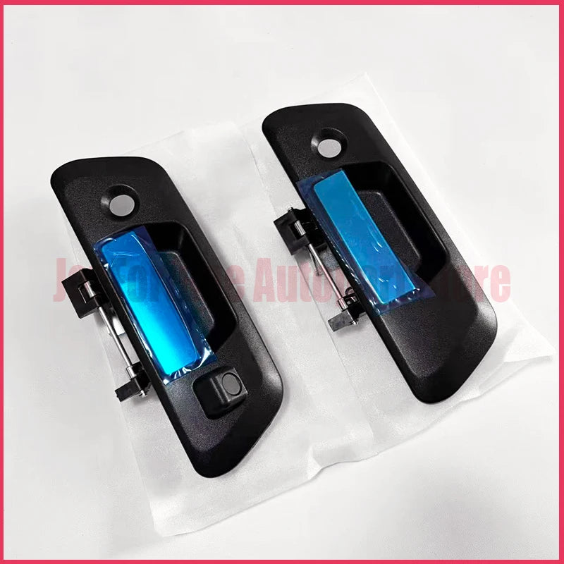 JF Car Rear Tailgate Door Handle With Camera-Key Hole Plating For Nissan Navara 2014-2023 D23 NP300 RIICH 6 2017 90606-4JG0C