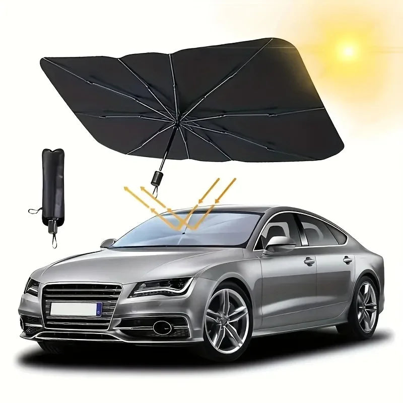 Car Sun Shade Protector Parasol Car Front Window Sunshade Covers Sun Protector Interior Windshield Protection Accessories
