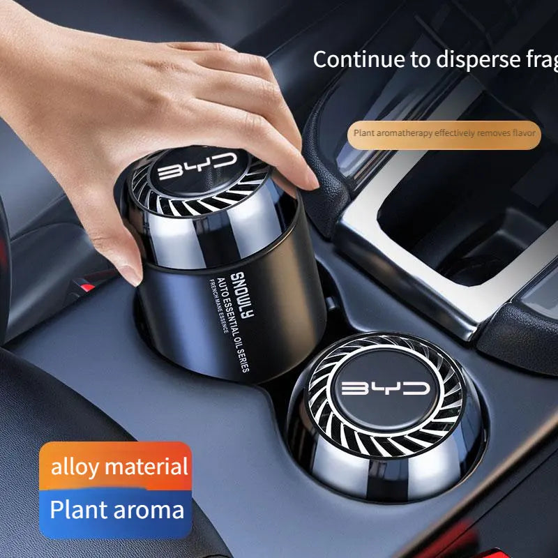 BYD car air freshener car cup holder aromatherapy solid balm long-lasting car perfume car interior