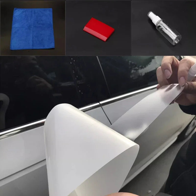 Anti-Scratch B Pillar TPU Car Protective Film Auto Window Body Paint Sticker Accessories For ROX 01 JISHI 01 2024-Present