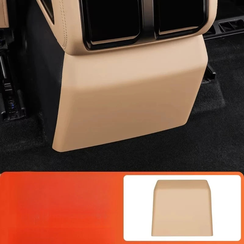 For BYD Formula Leopard 8 Car Central Control Armrest Box Heighten Pad Protective Leather Cover Fridge Cover Vehicle Accessories
