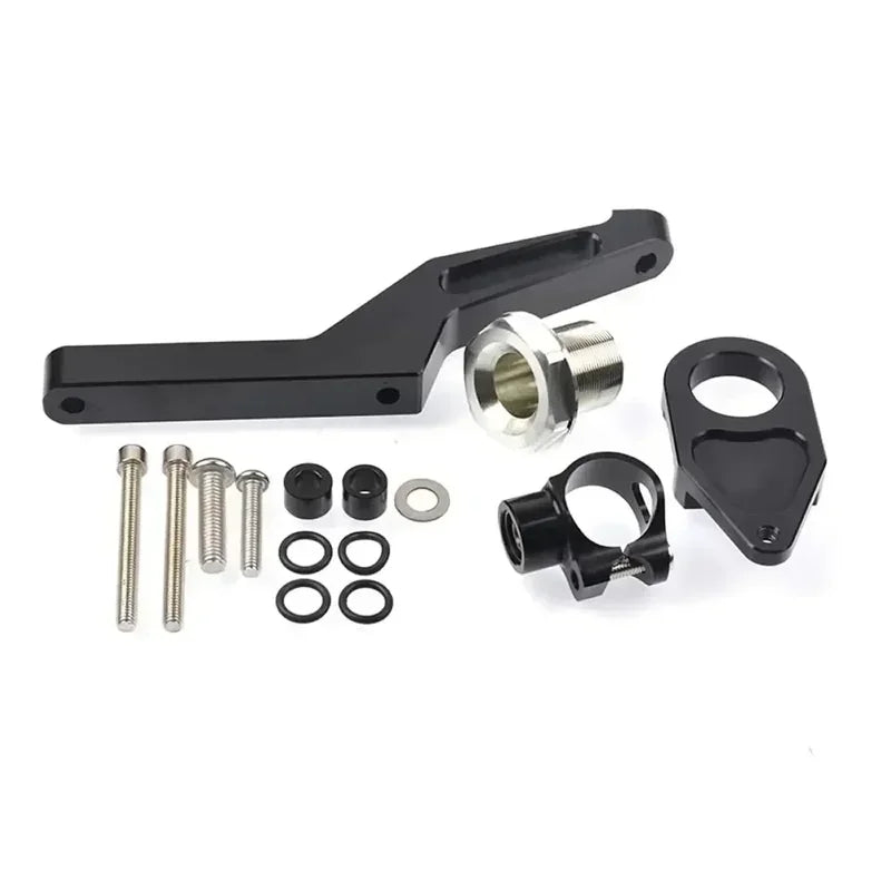 Motorcycle Steering Damper Stabilizer & Bracket Mount Kit For Kawasaki Ninja ZX-6R ZX6R 2009-2022 ZX 6R 636