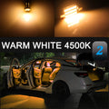 8pcs LED Interior Lights Canbus For Nissan Np300 Frontier 2016 2017 2018 2019 2020 2021 2022 Car Reading Door License Plate Lamp
