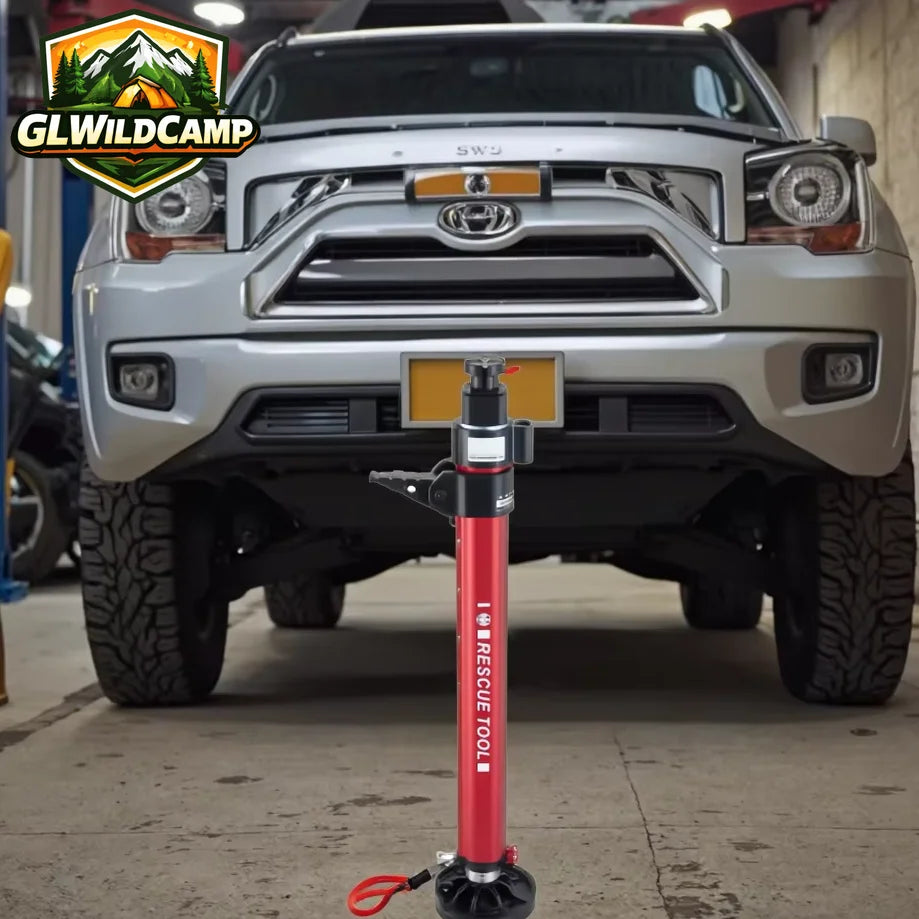 OEM Steel Hydraulic Jack for SUV Lift for Off-Road Recovery and Farm Use Works with Electric or Air Drill