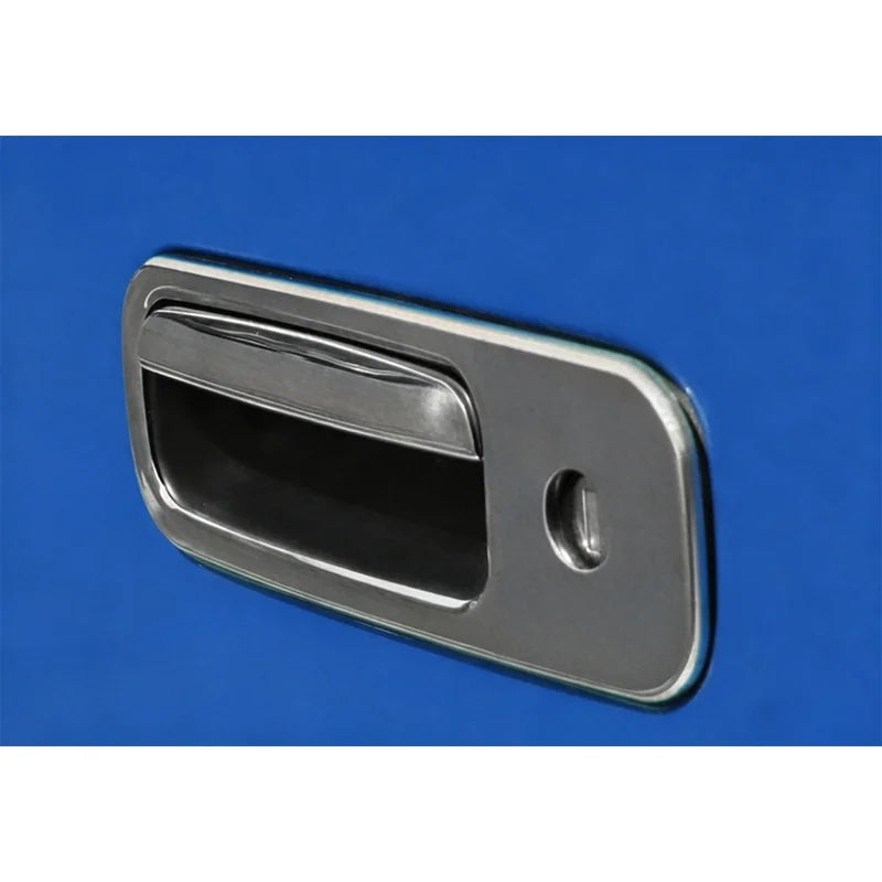 RV Tailgate Door Handle Cover Stainless Steel For Vw T5 Transporter Caravelle Car Tailgate Door Chrome Styling Accessories
