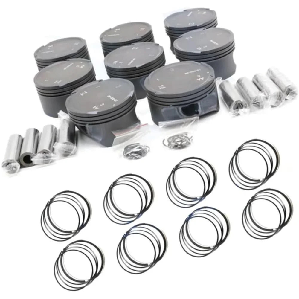 مجموعة المكبس والحلقات الأصلية 4743588 لمحرك لاند روڤر 448PN 4.2 لتر 4.2L T V8 GAS قطع غيار بديلة لإصلاح المحرك 05-13
