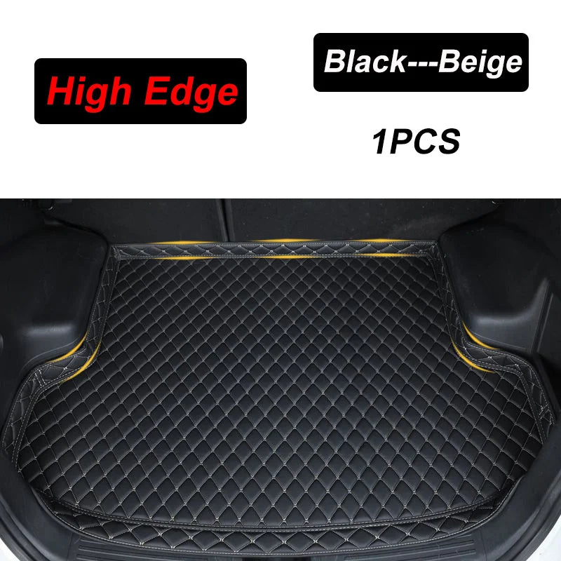 For Land Rover Defender L663 110 5-seats 2020-2026 Leather Car Rear Trunk Mats Anti Dirty Floor Tray Liner Interior Accessories