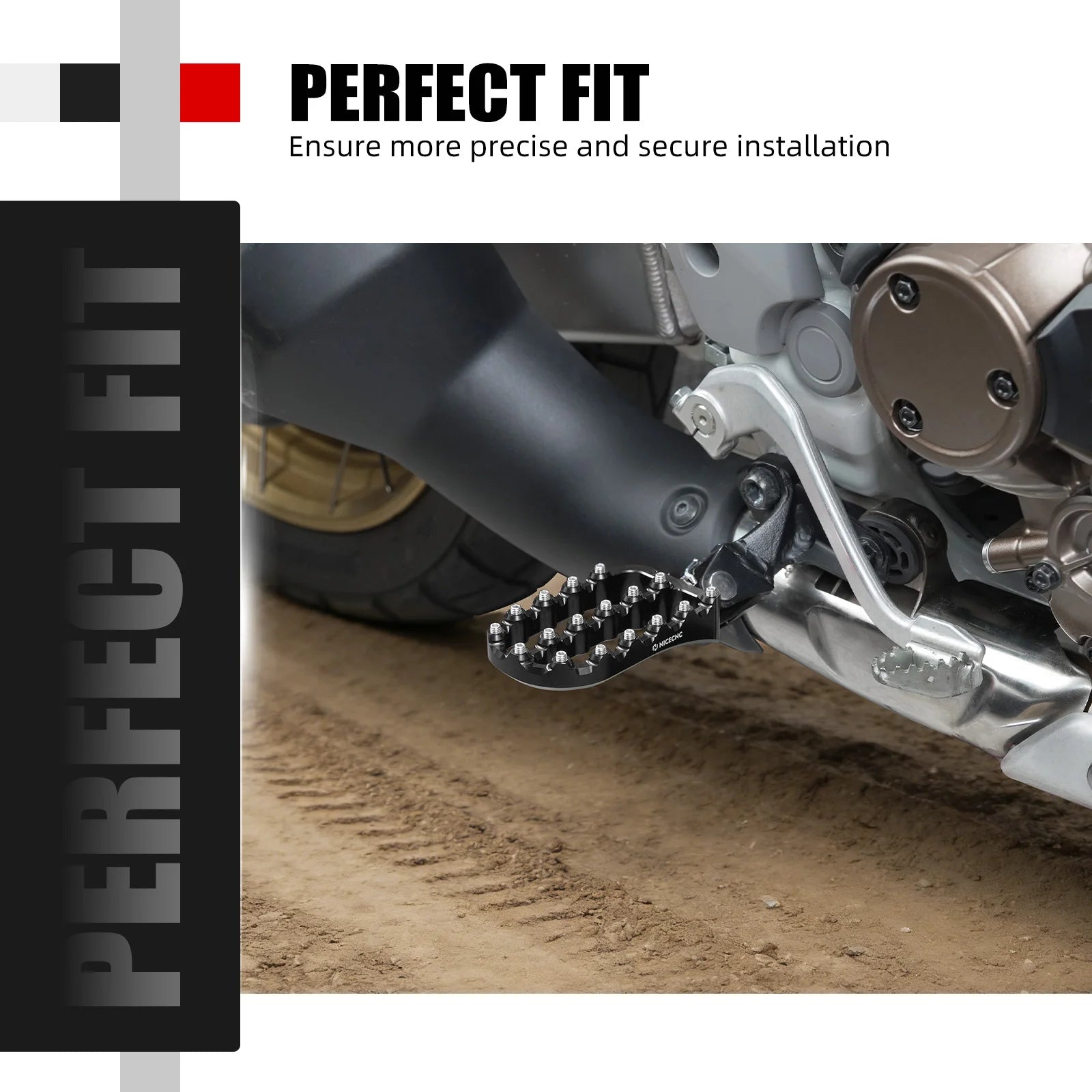 For Honda CRF1100L Africa Twin/ADV 2020-2026 Motorcycle Footrest Footpegs Foot Pegs Africa Twin CRF 1100L Adventure Sports 20-26
