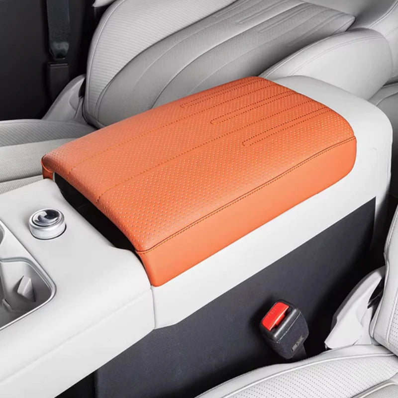 For BYD Leopard 7 Titanium 7 2025 2026 Car Armrest Box Pad Center Console Arm Rest Protector Cover Cushion Accessories
