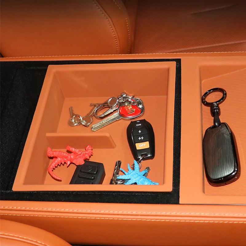 For Rox 01 2024 2025 2026 Automotive central control shift panel protective pad made of silicone material for interior use