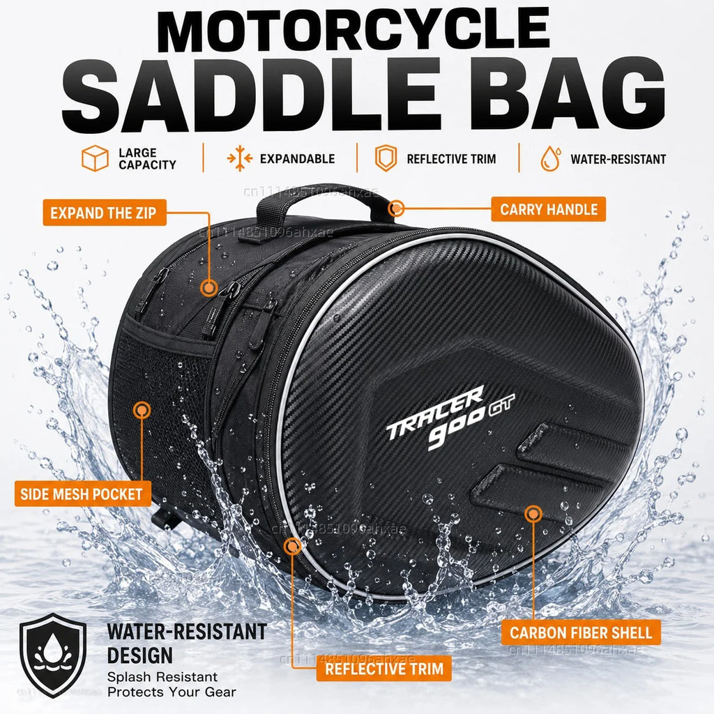 For YAMAHA TRACER 900GT 700GT 700 900 GT MT09 MT07 MT 07 09 2PCS Motorcycle Pannier Bags Luggage Saddle Bags Side Storage Fork