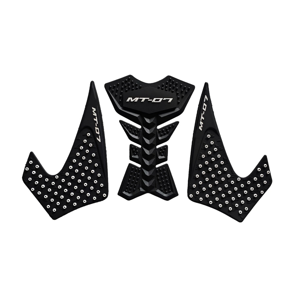 For YAMAHA MT07 FZ07 MT-07 MT FZ 07 2013 2014 2015 2016 2017 Motorcycle Fuel Tank Anti-skid Pad Knee pads Tank pad Side stickers