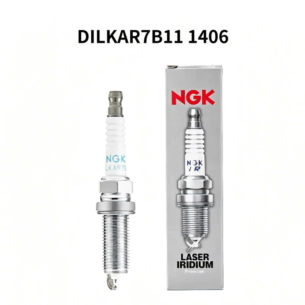 NGK Iridium Platinum Spark Plugs DILKAR7B11 1406 4PCS Fits For Selected Infiniti EX FX G JX Models