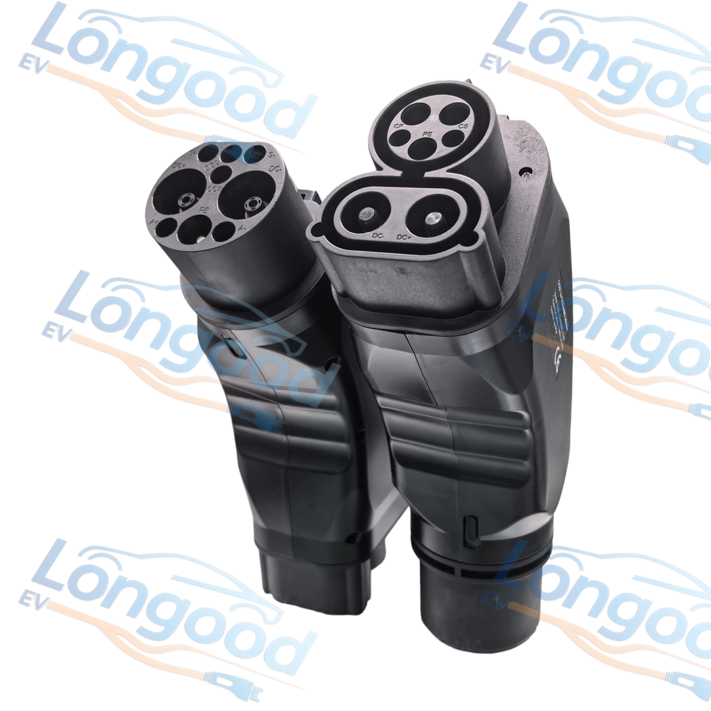 Longood 300A 1000V DC CCS1 to GBT Adapter Cheap Wholesale North American Standard GBT EV Connector for BYD GEELY