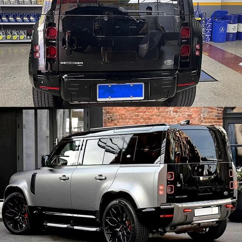 Tailgate Trunk Cover Panel for Land Rover Defender L663 2020-2026 90/110/130 Spare Tire Cover Board Protective Cover Decoration