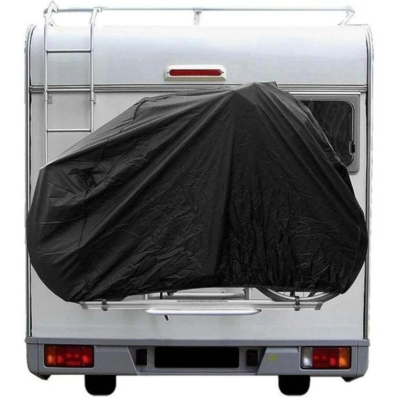 1PCS Waterproof Dustproof Snowproof Caravan Pillion Bike Cover Car Cover Caravan Motorhome Camping Accessories