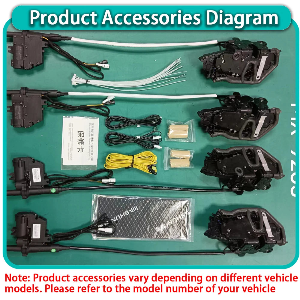 for BMW 3 Series E90 E91 E92 E93 2004-2011 Auto Pull Car Soft Close Door Kit Power Latch Electric Door Catch Soft Closing Assist