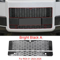 Car Replace Front Upper Lower Grille  Buckle Insect Proof Net For ROX 01 ADAMAS 2024-Present Bumper Center Intake Grille Cover
