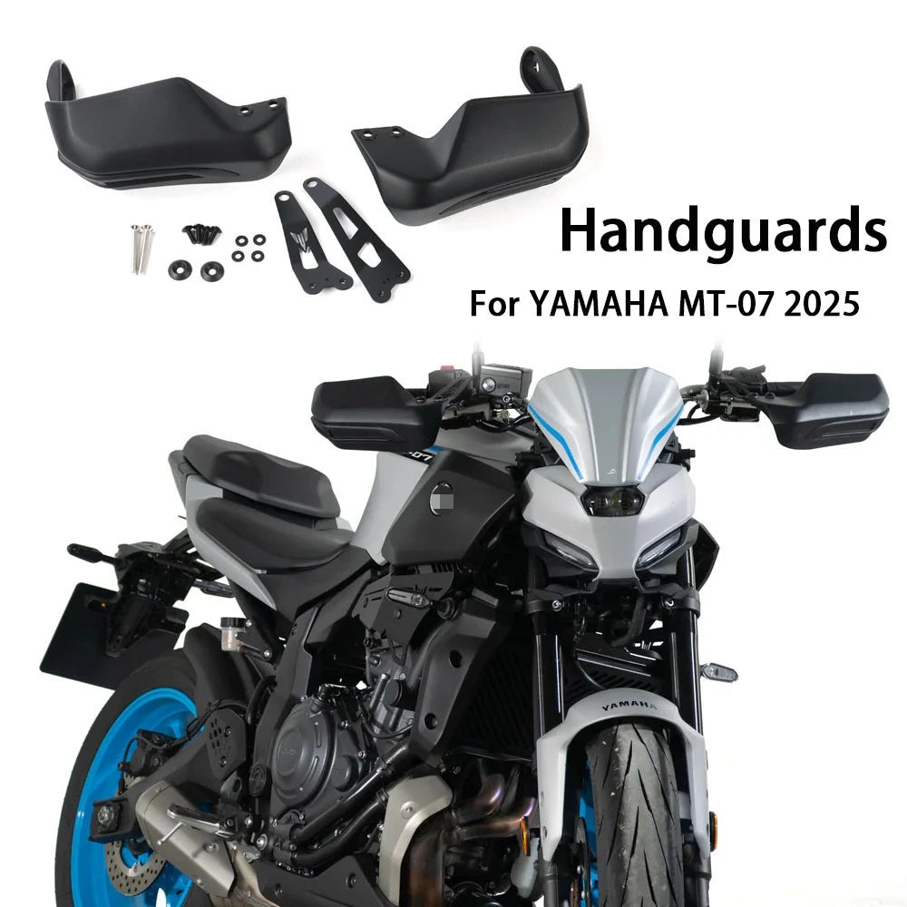 Handlebar Handguard for YAMAHA MT-07 MT07 MT 07 2025 Hand Guards Wind Deflector Windshield Motorcycle Handle Lever Protector