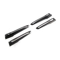 For BYD Song Plus DM-i Seal U Sealion 6 2023-2025 4Pcs Carbon Black Front Fog Light Lamp Cover Trim ABS Exterior Accessories