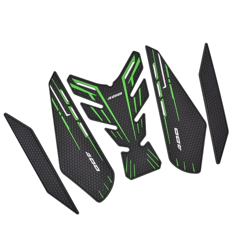 Fuel Tank Protector Stickers For Kawasaki Ninja 400 2019-2024 Ninja400 Z400, Motorcycle Protection Kit, Knee Protection Stickers