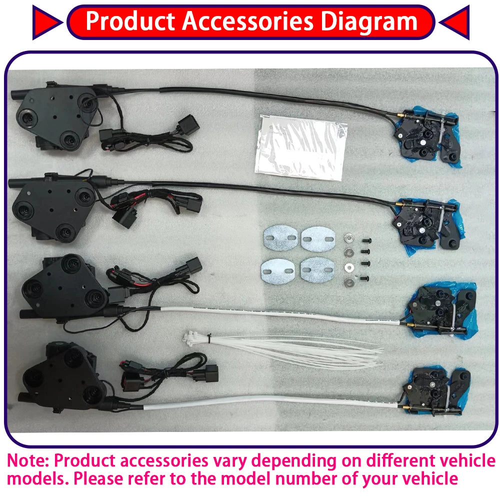 OEM Door Lock Actuator for Rox Polestones 01 2023 2024 2025 Soft Close Door Kit Power Latch System Auto Pull Door Easy Close