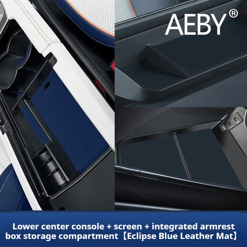 AEBY For BYD Seal U DM-i 2020 2021 2022 Car Center Console Storage Box Cup Holder  Organizer Tray Anti-Dust Interior Accessories